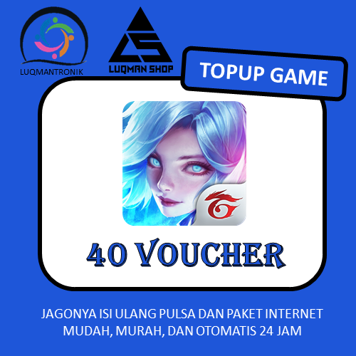 TOPUP GAME ARENA OF VALOR - AOV 40 Vouchers