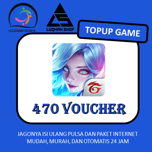 TOPUP GAME ARENA OF VALOR - AOV 470 Vouchers