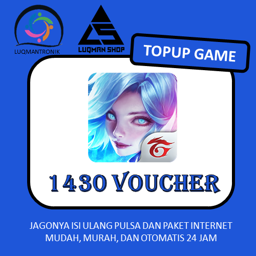 TOPUP GAME ARENA OF VALOR - AOV 1430 Vouchers