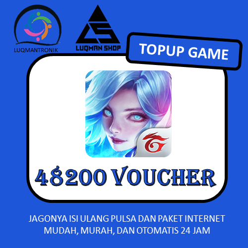 TOPUP GAME ARENA OF VALOR - AOV 48200 Vouchers