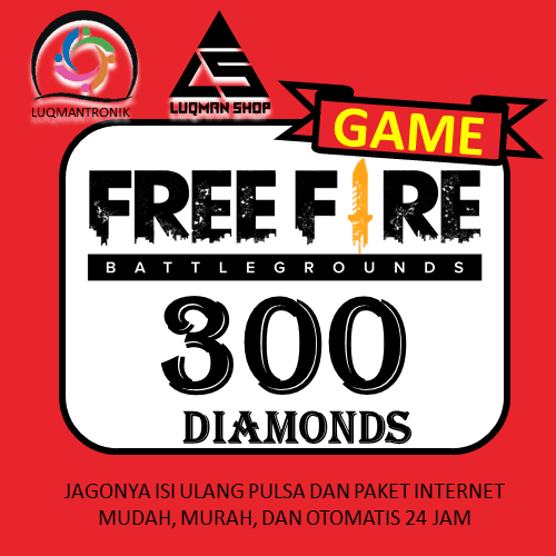 TOPUP GAME FREE FIRE - 300 Diamond