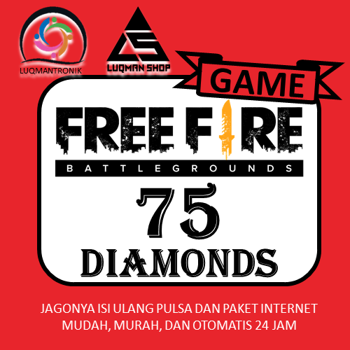 TOPUP GAME FREE FIRE - 75 Diamond