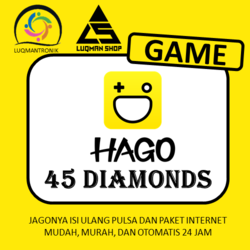 TOPUP GAME HAGO - Hago 45 Diamonds