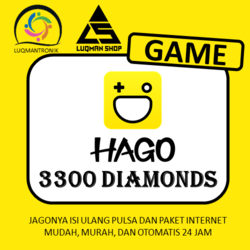 TOPUP GAME HAGO - Hago 3300 Diamonds