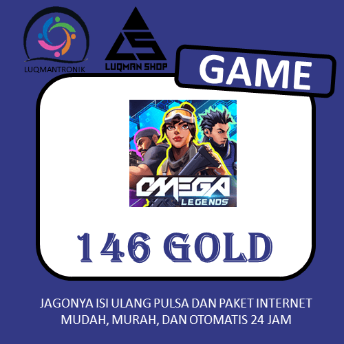 TOPUP GAME Omega Legends - 146 Gold