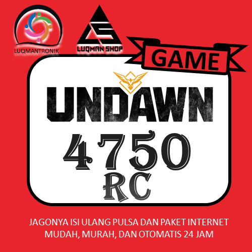 TOPUP GAME Undawn - Garena Undawn 4.750 RC
