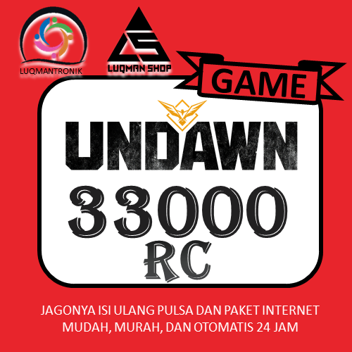 TOPUP GAME Undawn - Garena Undawn 33.000 RC