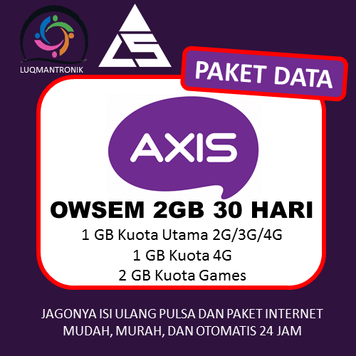 Paket Internet AXIS BRONET & OWSEM - OWSEM 2GB