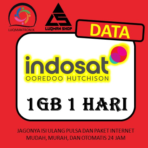 Paket Internet INDOSAT YELLOW - 1 GB / 1 Hari