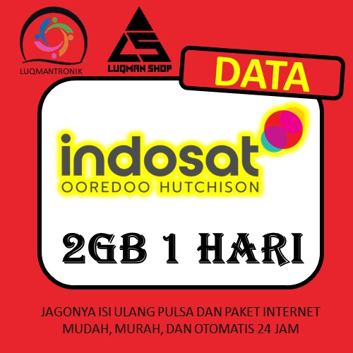 Paket Internet INDOSAT YELLOW - 2 GB / 1 Hari