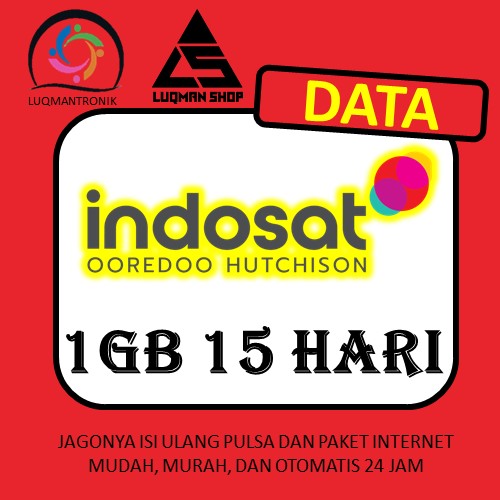 Paket Internet INDOSAT YELLOW - 1 GB / 15 Hari