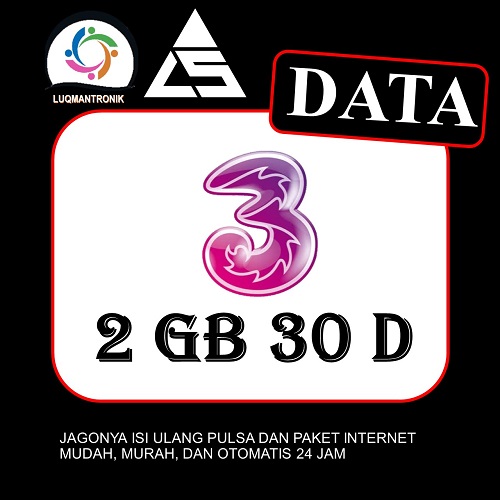 Paket Internet TRI REGULER - DATA 2GB