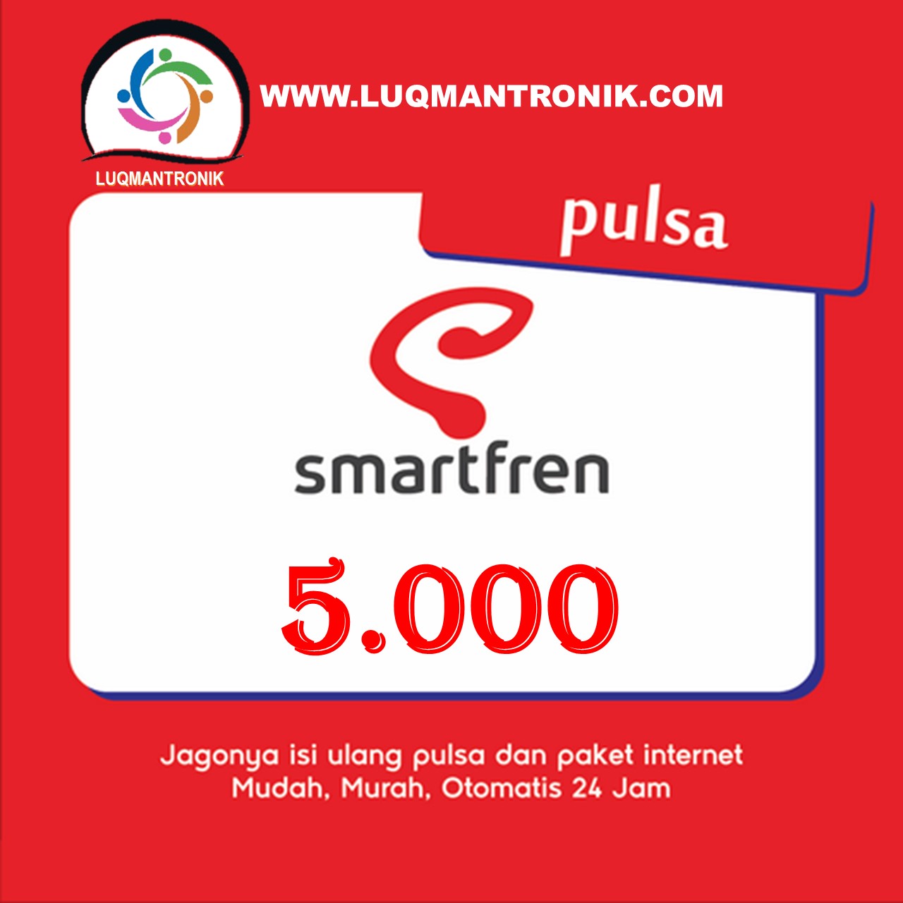 Pulsa SMART - Pulsa Smart Rp 5.000