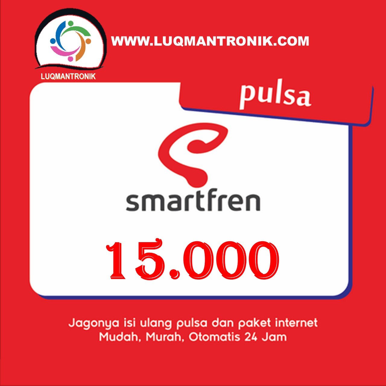 Pulsa SMART - Pulsa Smart Rp 15.000