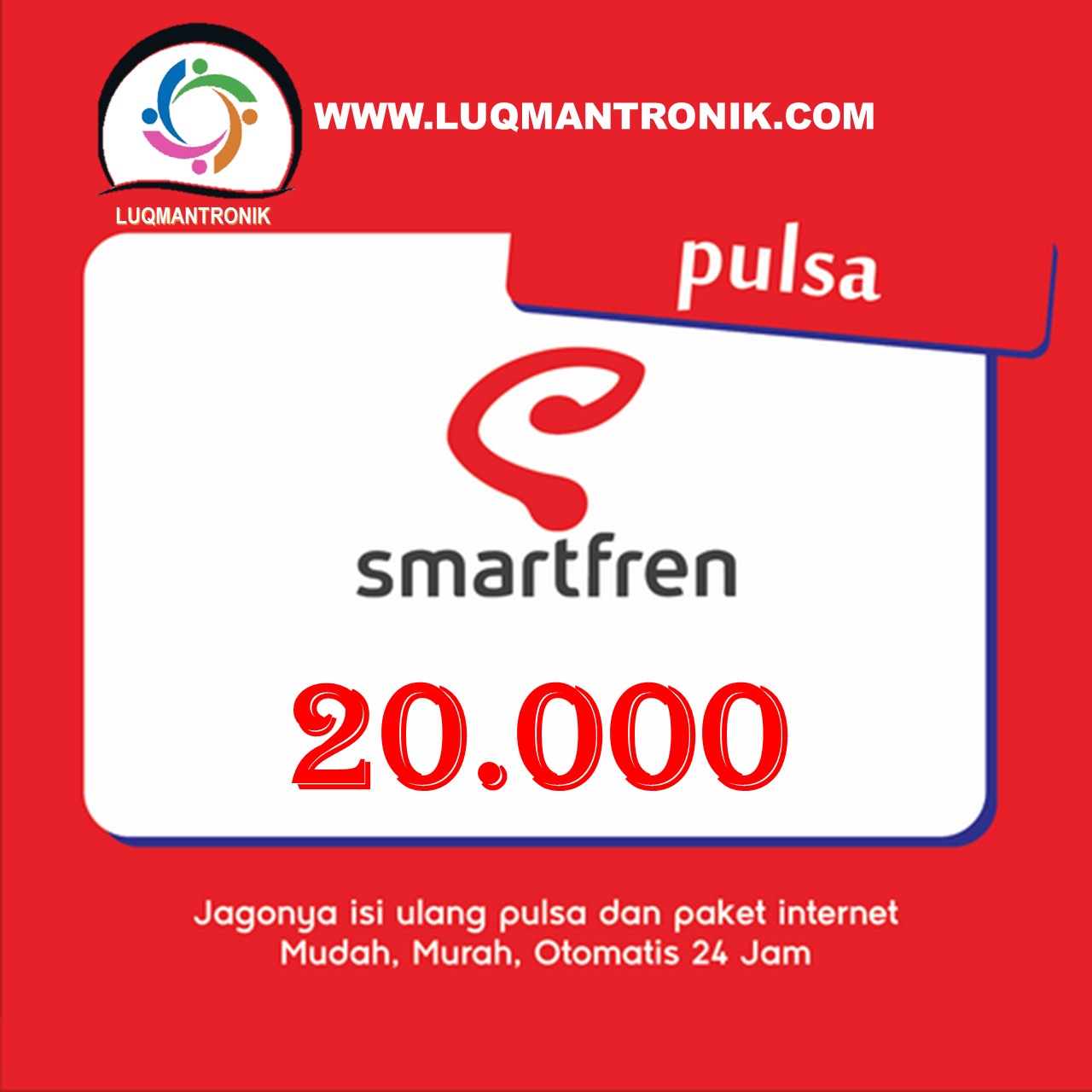 Pulsa SMART - Pulsa Smart Rp 20.000