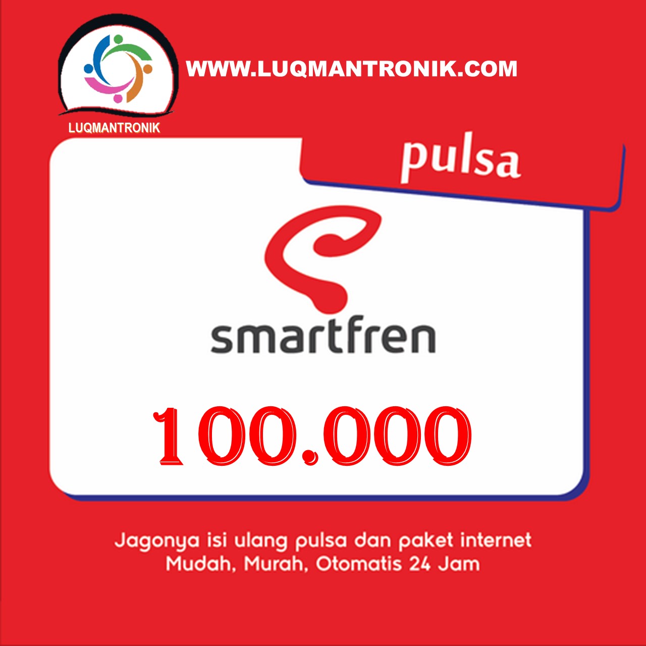 Pulsa SMART - Pulsa Smart Rp 100.000