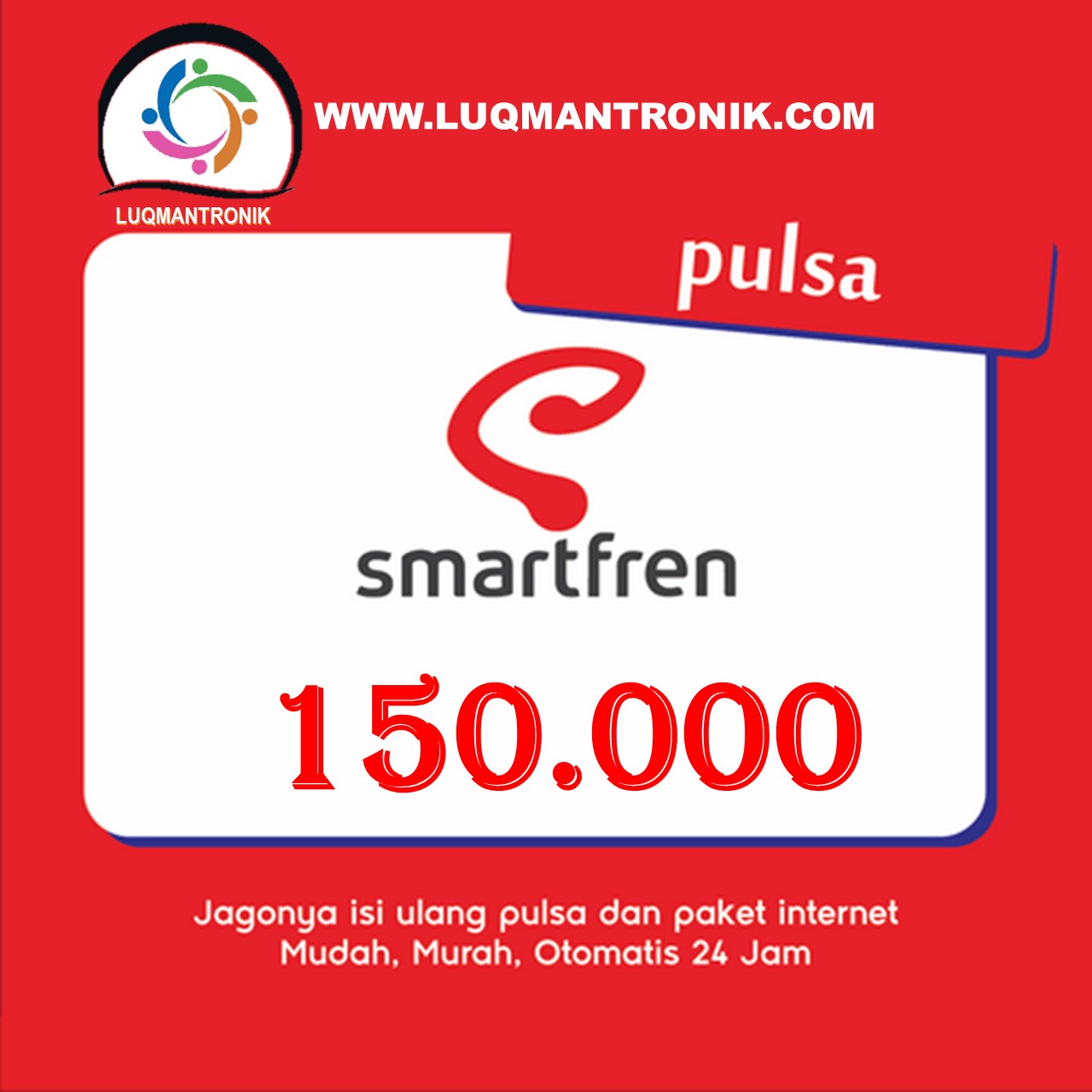 Pulsa SMART - Pulsa Smart Rp 150.000