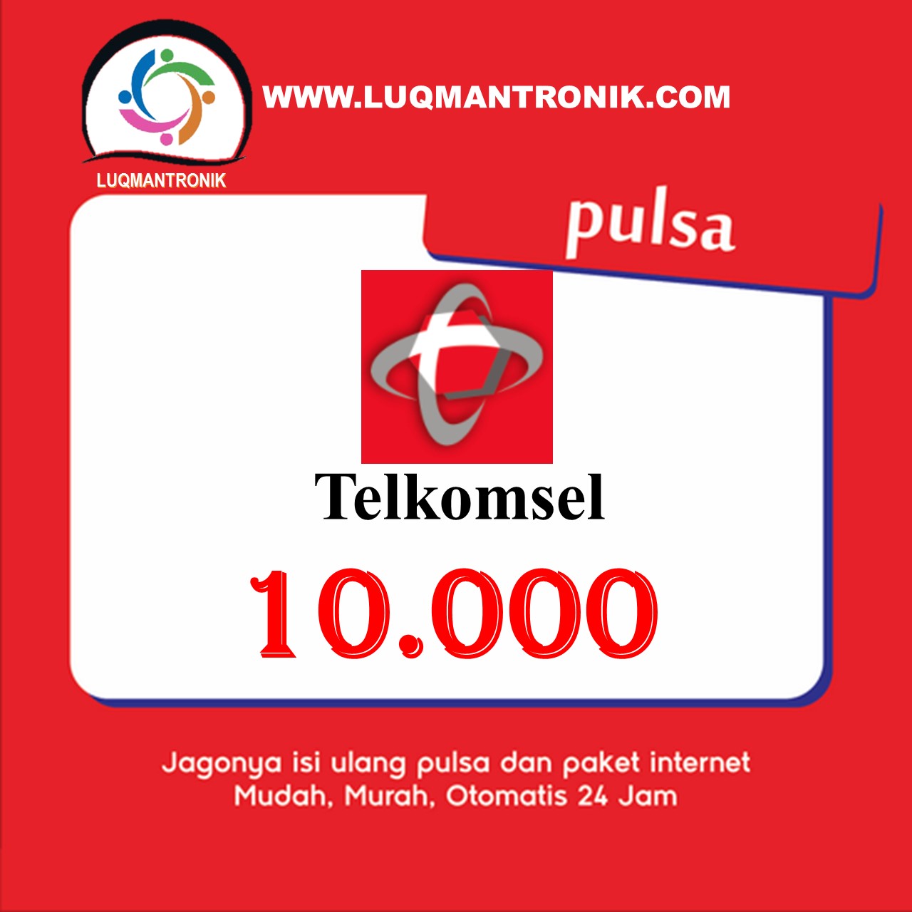 Pulsa TELKOMSEL - Telkomsel Rp 10.000
