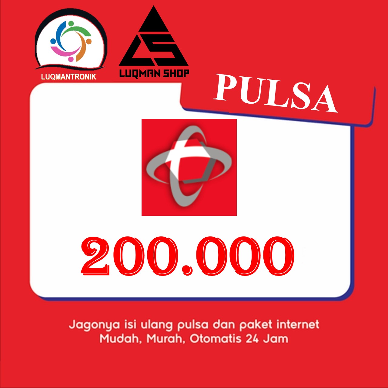 Pulsa TELKOMSEL - Telkomsel Rp 200.000