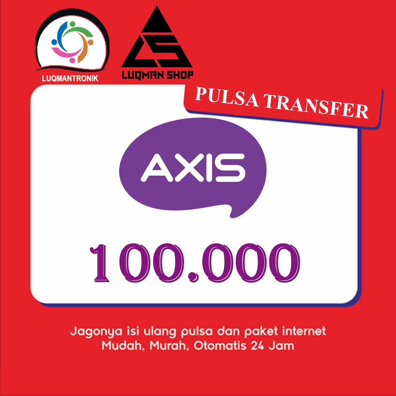 PULSA TRANSFER AXIS - PULSA TRANSFER AXIS 100.000
