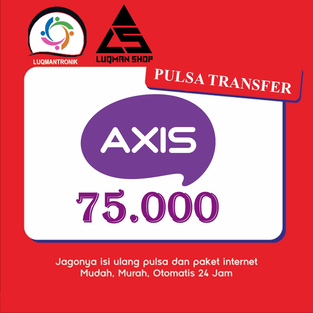 PULSA TRANSFER AXIS - PULSA TRANSFER AXIS 75.000