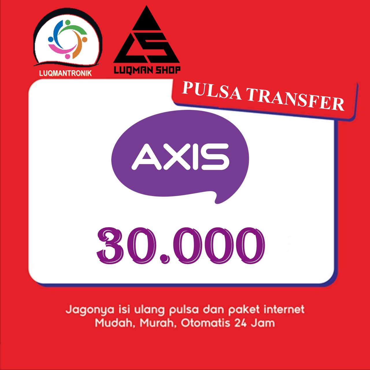 PULSA TRANSFER AXIS - PULSA TRANSFER AXIS 30.000