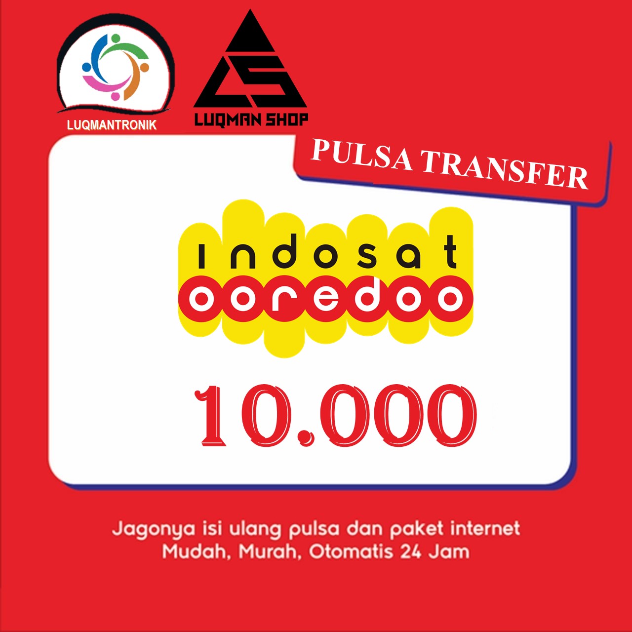 PULSA TRANSFER INDOSAT - Pulsa Indosat Transfer 10.000 + Masa Aktif 3 Hari