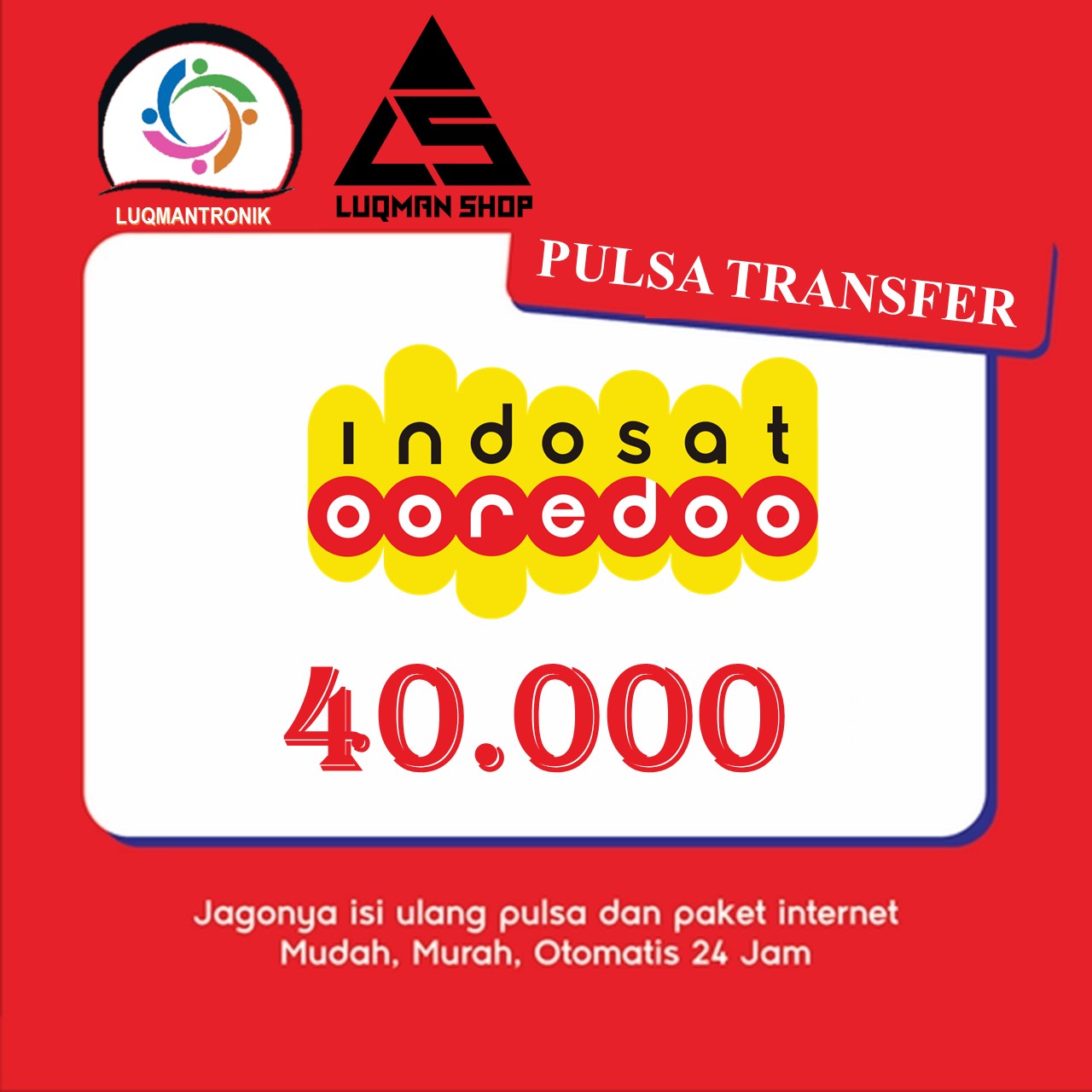 PULSA TRANSFER INDOSAT - Pulsa Indosat Transfer 40.000 + Masa Aktif 15 Hari